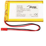 Akyga AKY0156 Battery 3.7V 2500mAh LiPo rechargeable non-standard