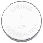 Akyga AKY1964 Button cell rechargeable LIR1648 Li-ion 80mAh 3.7V