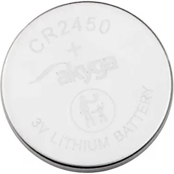 Akyga Aky2500 Button Cell Cr2450 3V 600Mah Li-Mno2 Non-Rechargeabl...