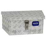 Alutec 41030 Trailer box checker plate sheet metal 530x275x225mm