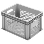 Alutec 75045 Plastic box Latticed Grey 400x235x300mm 1 pc