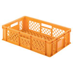 Alutec 75090 Plastic box Food safe Orange 600x154x400mm 1 pc