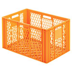 Alutec 75092 Plastic box 600x350x400mm Orange Food safe 1 pc