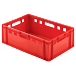 Alutec 75094 Plastic box food safe 600x200x400mm Orange single piece