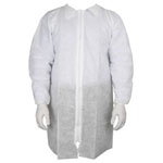 Antistat 603-5000 Disposable Lab Coats Size: S White Protective Clothing