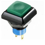 APEM IPC3SAD2 IPC Series Pushbutton 28V DC 5A 1x On/Off Momentary 12x20mm