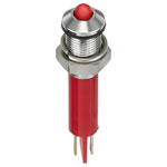 APEM Q6P1CXXR24E LED indicator light Red Prominent 40mcd Industrial Panel