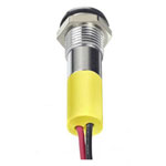 APEM Q8R1CXXY24E LED indicator light Yellow 50 mcd Industrial Panel Indicator