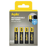 Aqiila AQ60AAA374C4 Akku USB-C NiMH 1.2V AAA Rechargeable Batteries 4 pcs