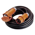 AS Schwabe 60367 extension cable black PVC 30m