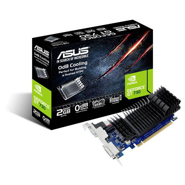 Asus 90Yv06N2-M0Na00 Geforce Gt730 2Gb Gddr5 Pcie HDMI DVI Passive...