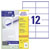 Avery-Zweckform 3424-200 All-purpose labels White Paper 105x48mm 2640 pcs
