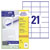 Avery-Zweckform 3481 All-purpose labels Paper White 70x41mm 2100 pcs Permanent