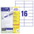 Avery-Zweckform 3484-200 Labels Paper White 105x37mm 3520 pcs Permanent