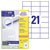 Avery-Zweckform 3652-200 All-purpose labels 70x42.3mm White Paper 4620 pcs