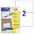 Avery-Zweckform 3655-200 All-purpose labels White Paper 210x148mm 440 pcs