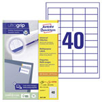 Avery-Zweckform 3657 labels 48.5x25.4mm white permanent adhesive 4000 pcs