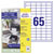 Avery-Zweckform 3666-10 All-purpose labels White Paper 38x21.2mm Pack of 650