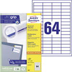Avery-Zweckform 3667 All-purpose labels White Paper 48.5x16.9mm 6400 pcs