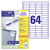 Avery-Zweckform 3667-200 All-purpose labels White Paper 48.5 x 16.9 mm