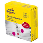 Avery-Zweckform 3850 Sticky Dots Magenta Ø10mm 800pcs Permanent Paper
