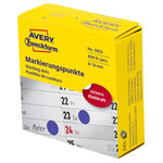 Avery-Zweckform 3853 Sticky Dots Blue Ø10mm 800pcs Permanent Adhesive Paper