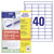 Avery-Zweckform 4780-65 All-purpose labels 48.5x25.4mm White Paper 65 sheets