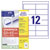 Avery-Zweckform 4781-65 All-purpose labels White 97x42.3mm Permanent 65 sheets