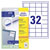 Avery 4789 All-purpose labels Paper Labels Pads & Labels