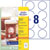 Avery-Zweckform 5081 All-purpose labels White Paper 65mm Removable 80 pcs