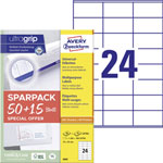 Avery-Zweckform 6602 All-purpose labels White Paper 70x36mm Permanent 1560 pcs
