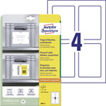 Avery-Zweckform 8001-5 Labels Polypropylene White Light grey 120x80 mm 20 pcs