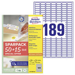 Avery-Zweckform L4731REV-65 labels removable paper white 25.4x10mm 65 sheet