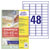 Avery-Zweckform L4736REV-65 All-purpose labels White Paper Removable 65 sheet