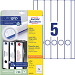 Avery-Zweckform L4758-10 Lever Arch File Labels White Paper 38x297mm 50 pcs
