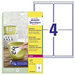 Avery-Zweckform L4774REV-20 Label film White Polyester Removable 80 pcs