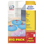 Avery-Zweckform L7676A-40P CD labels White Paper Permanent Ø 117mm 80pcs