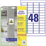 Avery-Zweckform L7873-20 Adhesive labels Paper White 960 pcs 45.7 x 21.2 mm