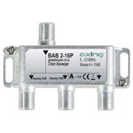 Axing BAB 2-16P Cable Tv Splitter 2-Way 5-1218 Mhz Audio & Video Adapters