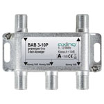 Axing BAB 3-10P Cable Tv Splitter 3-Way 5-1218 Mhz Audio & Video Adapters