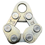 Berger & Schröter 12009 Universal frog terminal 200 kg 1-3 mm 65 mm x 45 mm