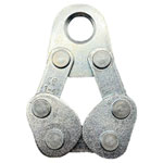 Berger & Schröter 12016 Universal frog terminal 250kg 1-4mm 100x70mm Snap Hook