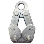 Berger & Schröter 12023 Universal frog terminal 400kg 1-5mm 115x80mm Snap Hook