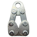 Berger & Schröter 12030 Universal frog terminal 600kg 120x80 mm Snap Hooks