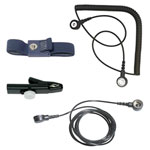 Bernstein Ltd. Tools 9-350 ESD wrist strap dark blue for electronics grounding