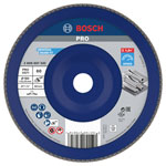 Bosch 2608607343 X571 Flap disc 180mm 22.33mm Steel 1pc