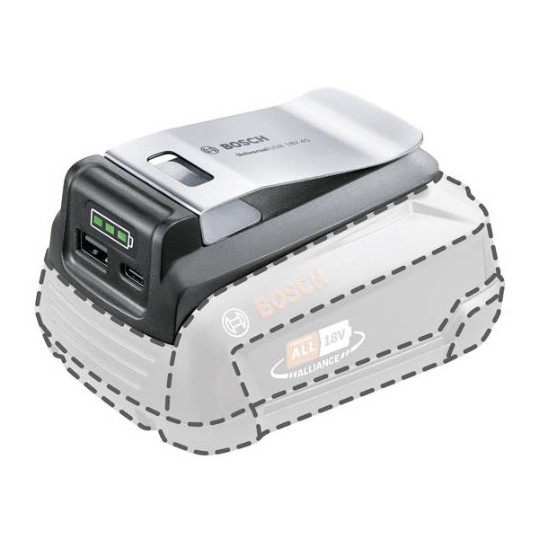 Bosch 1600A02WS1 USB charging station for Bosch Home and Garden tools