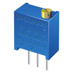 Bourns 3296Y-1-253LF 3296Y trimmer linear 0.5 W 25 kΩ 9 ° 1 pc nan cermet