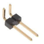 Amphenol 10129382-910003BLF Header Male Right Angle 2x5 Unshrouded TH