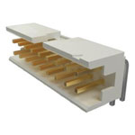 Amphenol 10072354-G01-18KLF MINITEK Header Male Shrouded Right Angle